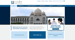 Desktop Screenshot of lylumalaysialaw.com