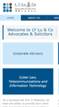 Mobile Screenshot of lylumalaysialaw.com